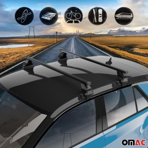 Alfa Romeo Stelvio Roof Racks - Omac - Omega G - Black - '16-'24